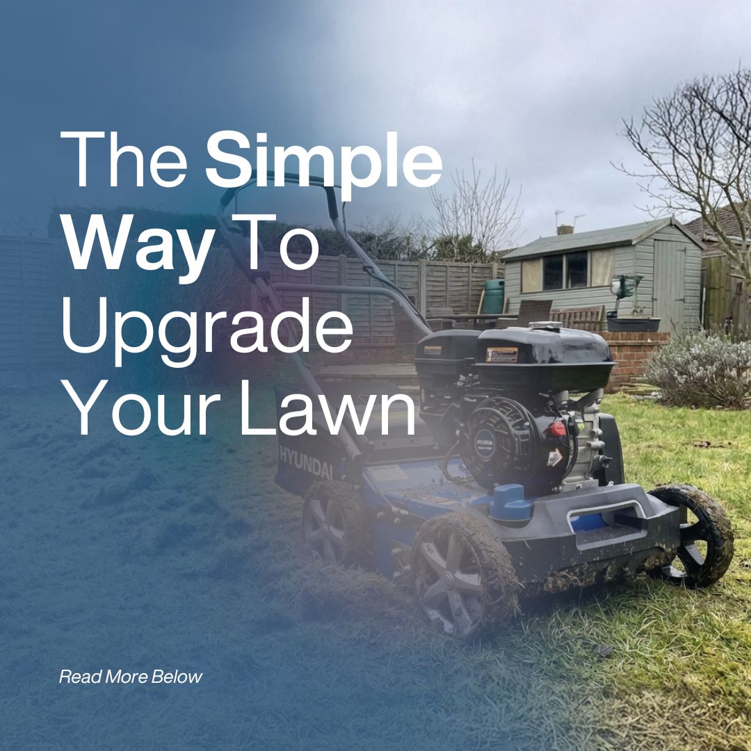 Hyundai Lawn Scarifier. The Simple Way To Upgrade Your Lawn
