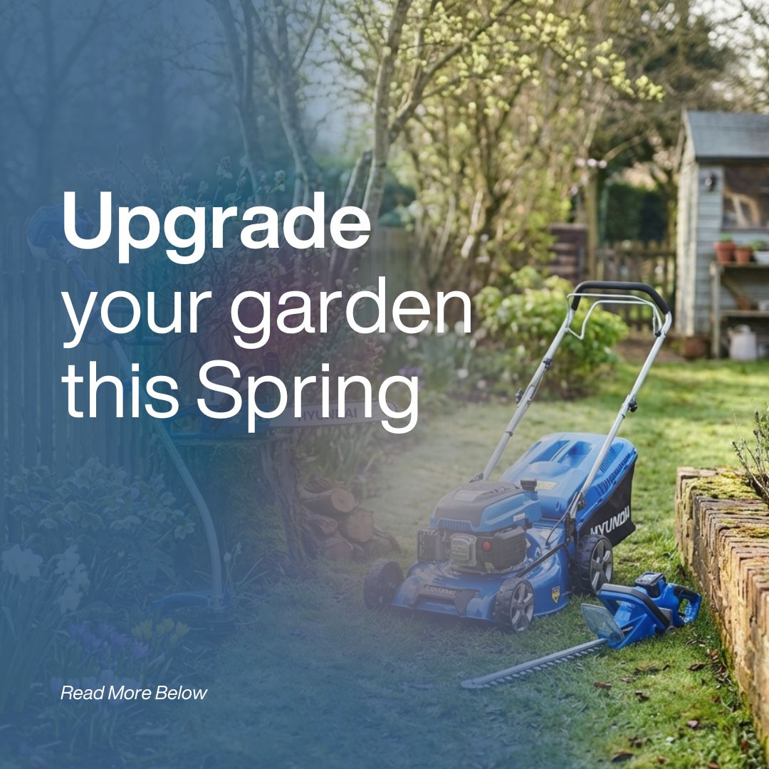 Upgrade your garden this Spring - 7 power tools & garden machines to help your project thrive!
