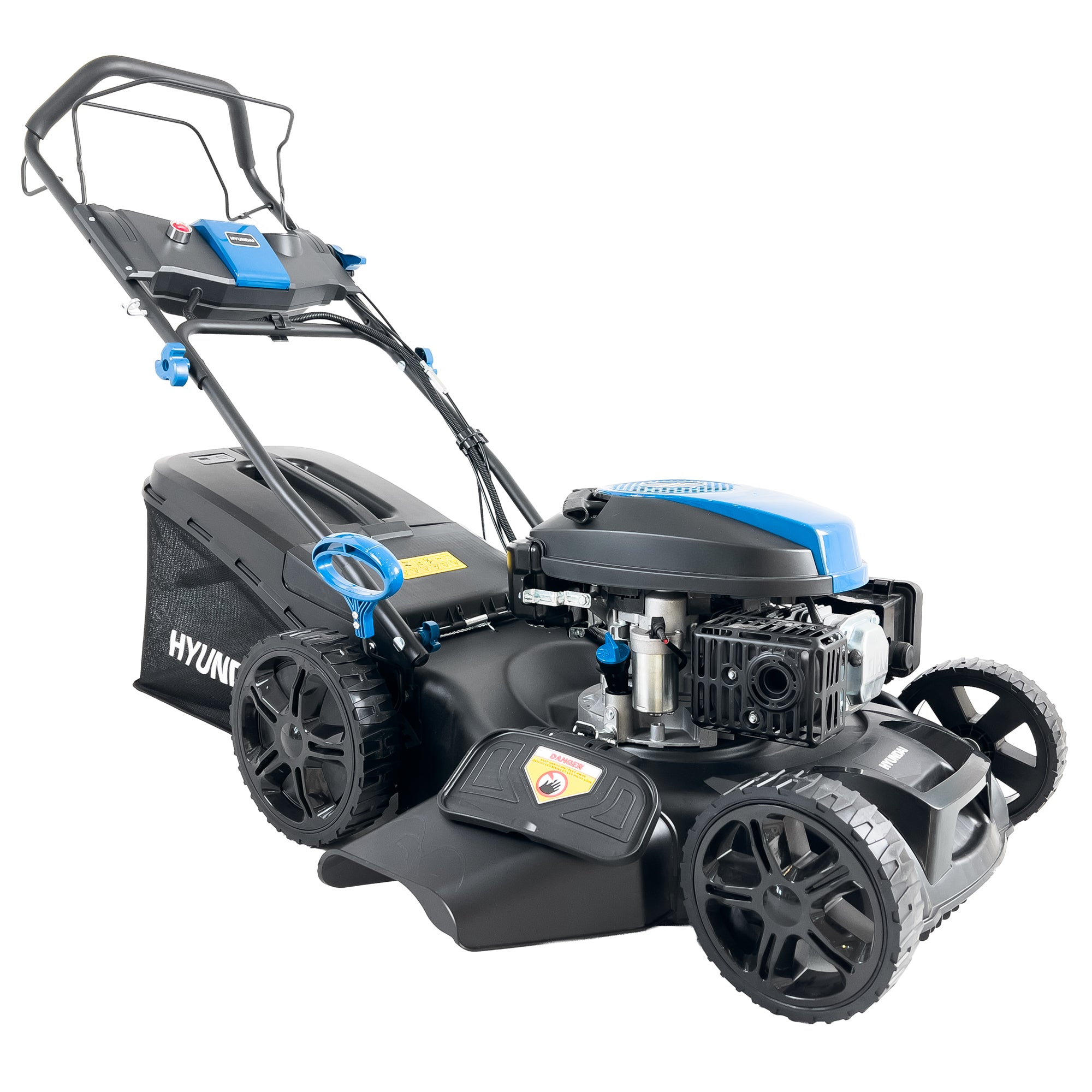 Tondeuse thermique autotractée Hyundai 51cm, Démarrage électrique, 4-en-1 | HYM20200SPEX-EU