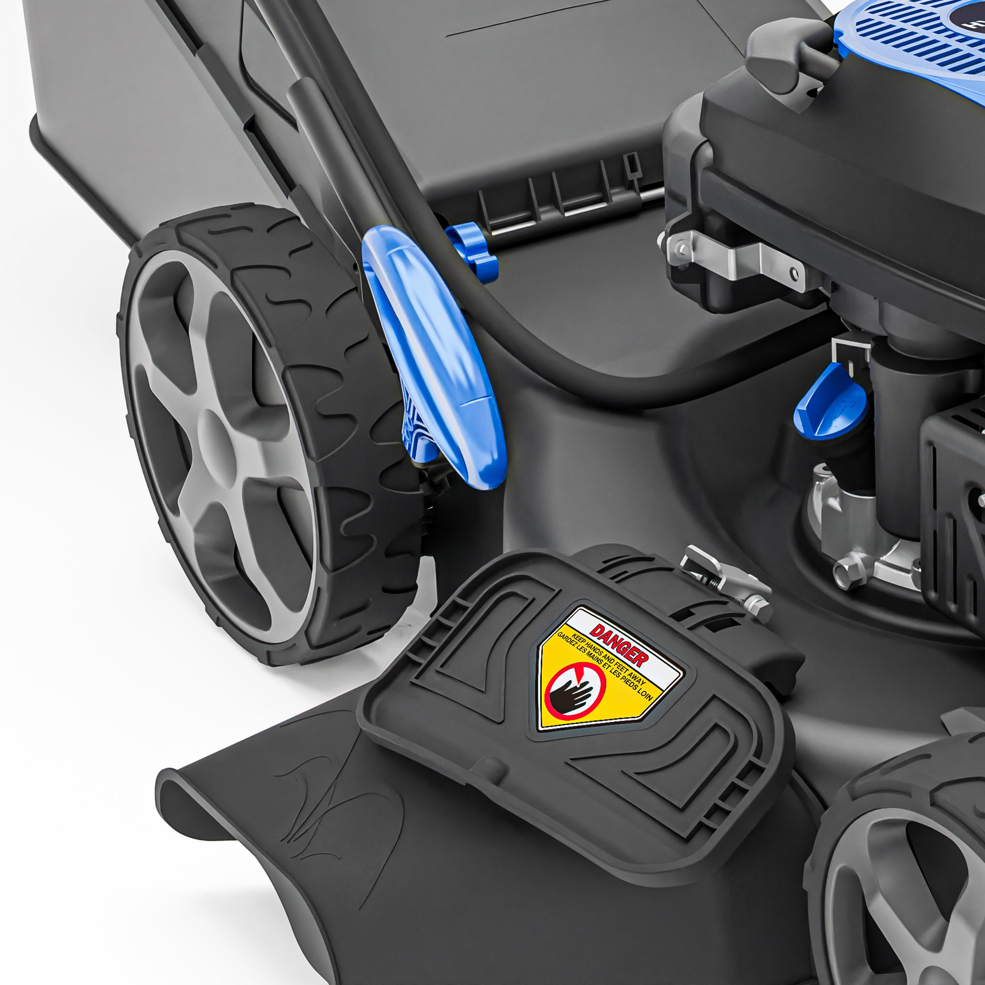 Hyundai Tondeuse à Gazon Autotractée à Essence 46cm, Démarrage Électrique, 139cc | HYM18150SPEX