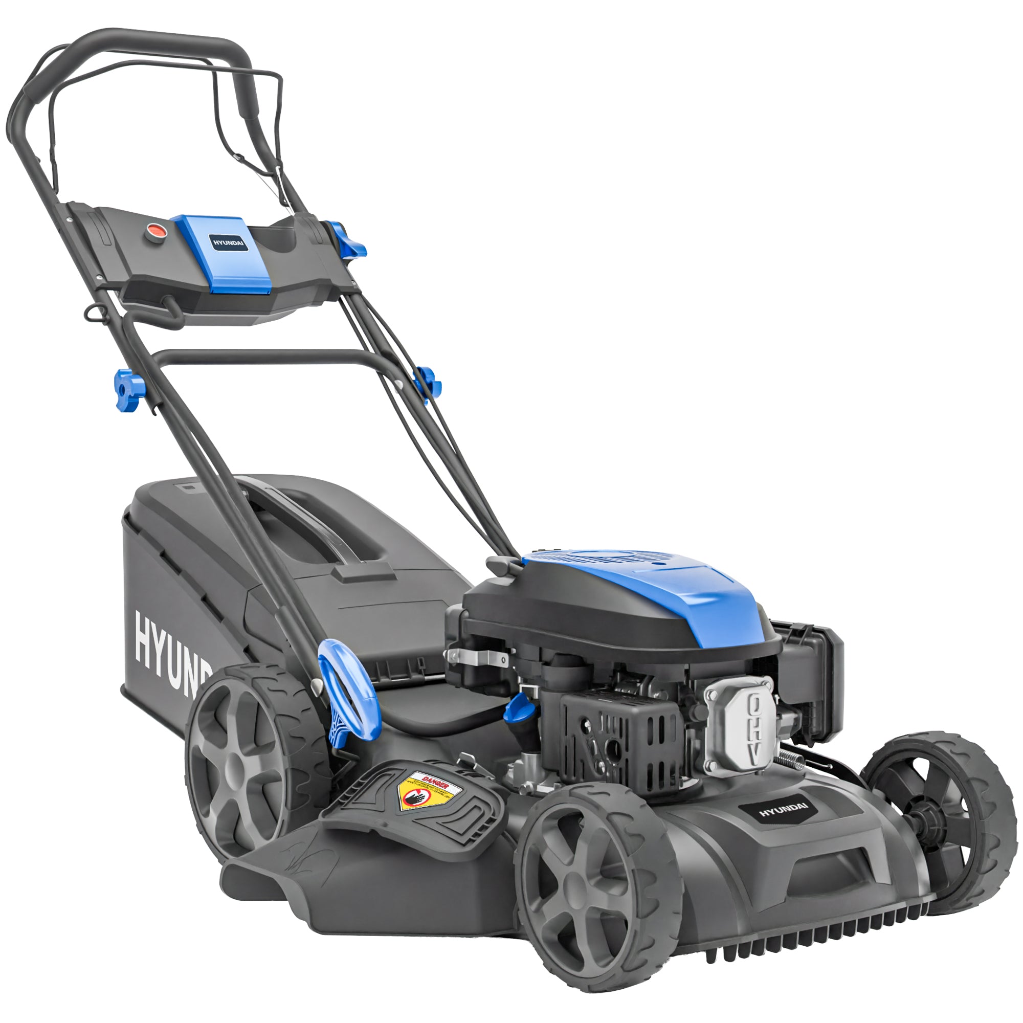 Hyundai Tondeuse à Gazon Autotractée à Essence 46cm, Démarrage Électrique, 139cc | HYM18150SPEX