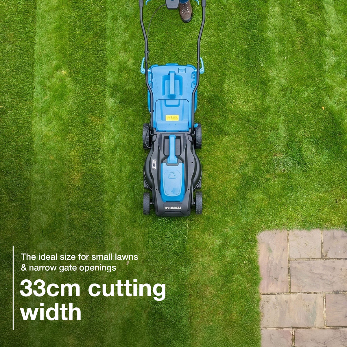 Hyundai 20V Lawnmower, Grass Trimmer and Hedge Trimmer Kit